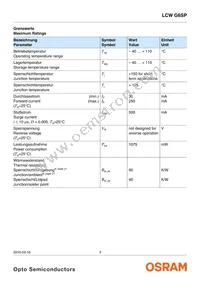 LCW G6SP-CBEB-4O9Q-Z Datasheet Page 3