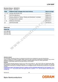 LCW G6SP-CBEB-4O9Q-Z Datasheet Page 20