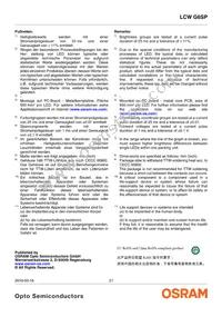 LCW G6SP-CBEB-4O9Q-Z Datasheet Page 21