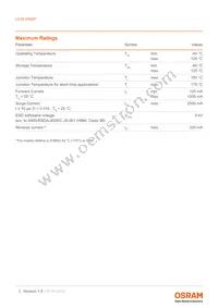 LCW H9GP-KXLX-4J8K Datasheet Page 3