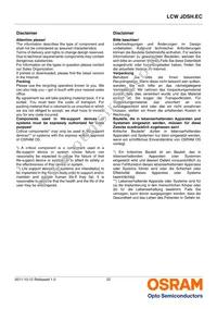 LCW JDSH.EC-FPFR-5L7N-1 Datasheet Page 22