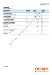 LCW JNSH.PC-BRBT-5L7N-1 Datasheet Page 3