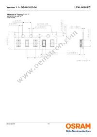 LCW JNSH.PC-BUCQ-5H7I-1-20-R18 Datasheet Page 17