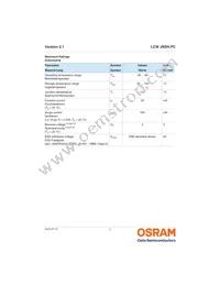 LCW JNSH.PC-CPCR-5L7N-1-20-R18 Datasheet Page 3