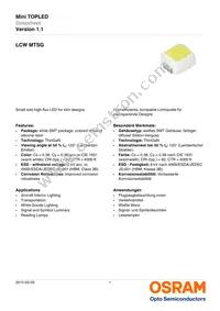 LCW MTSG-U2V2-4L8N Datasheet Cover