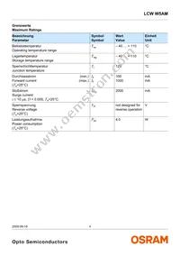 LCW W5AM-KYLX-5H7I-0-350-R18-Z Datasheet Page 4