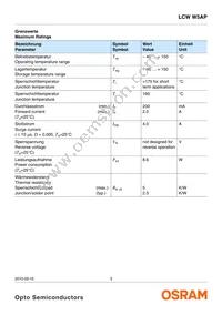 LCW W5AP-LZMZ-4L8N-Z Datasheet Page 3