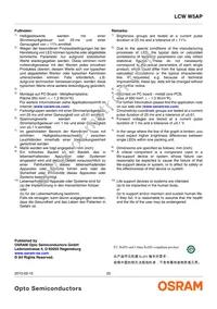 LCW W5AP-LZMZ-4L8N-Z Datasheet Page 22