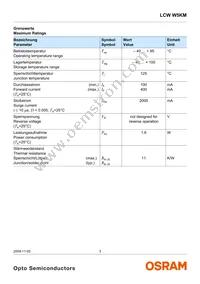 LCW W5KM-JYKY-4L8N-Z Datasheet Page 3