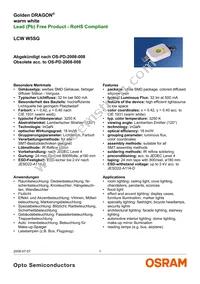 LCW W5SG-FZHX-4F6G-0-350-R18-Z Datasheet Cover