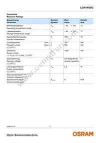 LCW W5SG-FZHX-4F6G-0-350-R18-Z Datasheet Page 3