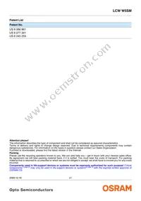 LCW W5SM-JXKX-4J8K-Z Datasheet Page 21