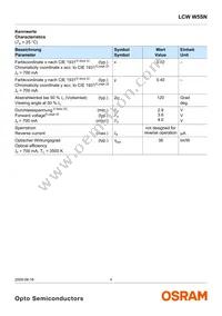 LCW W5SN-JZLY-4L9X-0-700-R18-Z-SF Datasheet Page 4