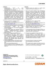 LCW W5SN-JZLY-4L9X-0-700-R18-Z-SF Datasheet Page 22