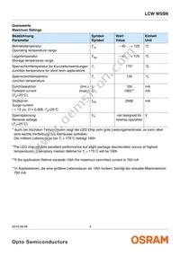 LCW W5SN-KXLX-4U9X-0-700-R18-Z Datasheet Page 3