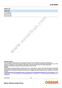 LCW W5SN-KXLX-4U9X-0-700-R18-Z Datasheet Page 22