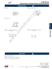LCW012T13SDY Datasheet Page 4