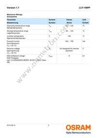 LCY H9PP-7J6K-5F5G-1-350-R18-Z Datasheet Page 3