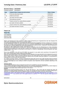 LD CP7P-1T2U-35-Z Datasheet Page 18