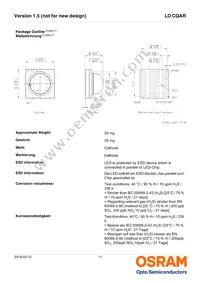 LD CQAR-AR-3-L1L2-700-R18-XX Datasheet Page 11