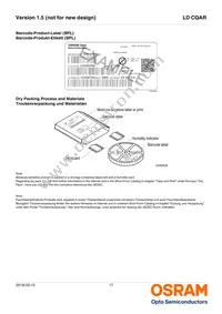 LD CQAR-AR-3-L1L2-700-R18-XX Datasheet Page 17