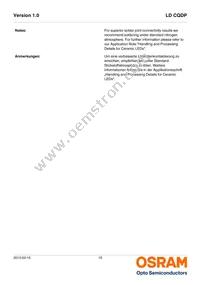 LD CQDP-2U3U-W5-1-350-R18-K Datasheet Page 15