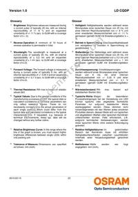LD CQDP-2U3U-W5-1-350-R18-K Datasheet Page 23