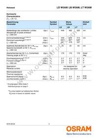 LD W5AM-3T4U-35 Datasheet Page 4