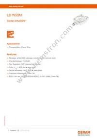 LD W5SM-4S4T-35-0-350-R18-Z Datasheet Cover