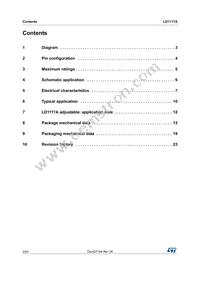LD1117AD2MTR Datasheet Page 2
