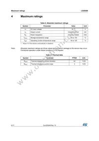 LD29300P2MTR Datasheet Page 6