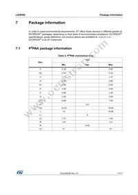 LD29300P2MTR Datasheet Page 11