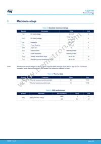 LD39100PU25RY Datasheet Page 4