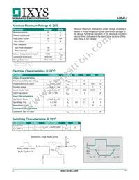 LDA213S Datasheet Page 2