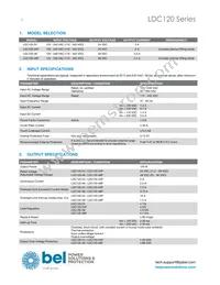 LDC120-48 Datasheet Page 2