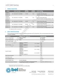 LDC240-72P Datasheet Page 2