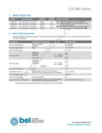LDC480-72P Datasheet Page 2