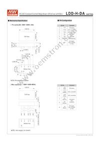 LDD-1050H-DA Datasheet Page 2