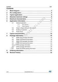 LDFPT-TR Datasheet Page 2