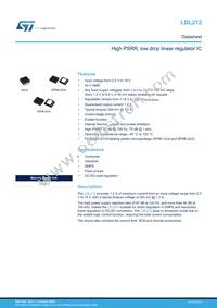 LDL212PV33R Datasheet Cover