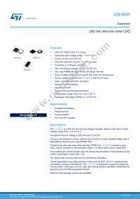 LDLN025J50R Datasheet Cover