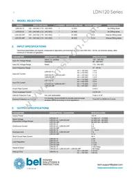 LDN120-24 Datasheet Page 2
