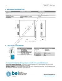 LDN120-24 Datasheet Page 4