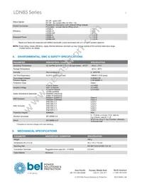 LDN85-5 Datasheet Page 3
