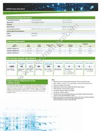 LDO03C-005W05-VJ Datasheet Page 2