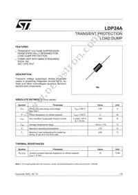 LDP24A Datasheet Cover