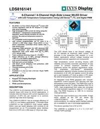 LDS8141-002-T2 Datasheet Cover