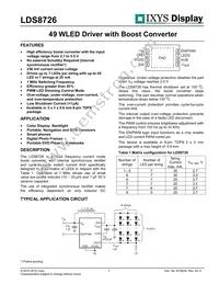 LDS8726 Datasheet Cover