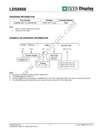 LDS8866002-T2-300 Datasheet Page 11