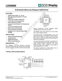 LDS8868-002-T2 Datasheet Cover